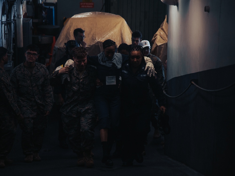 22nd MEU(SOC) | Mass Casualty Drill During COMPTUEX
