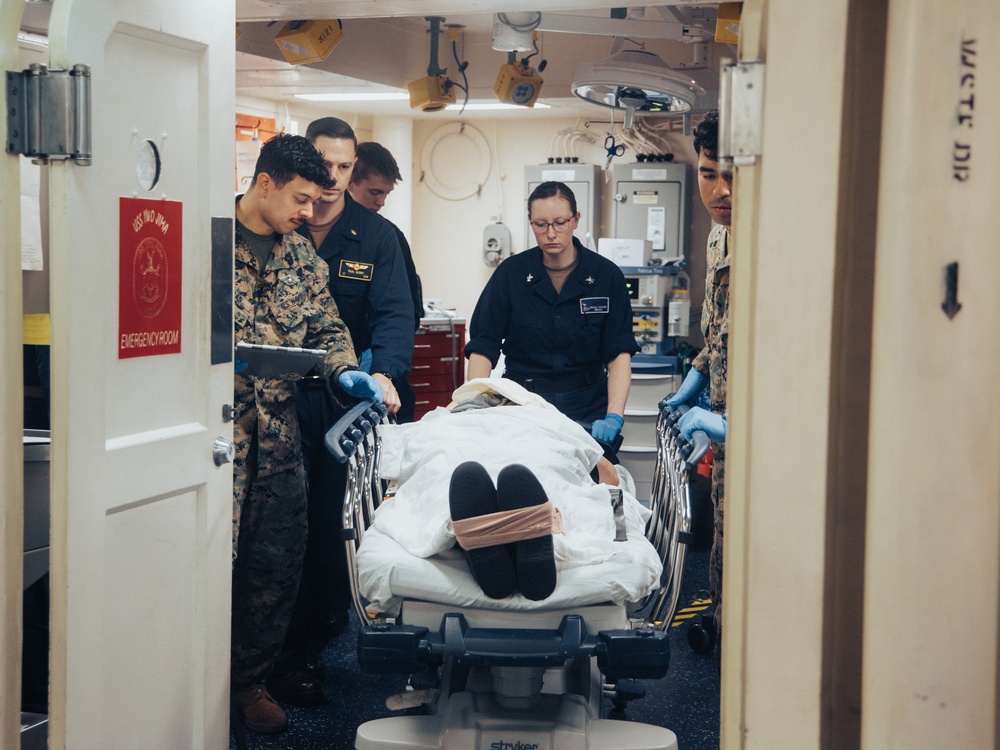 22nd MEU(SOC) | Mass Casualty Drill During COMPTUEX