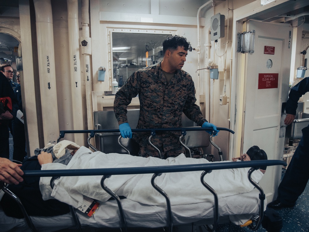22nd MEU(SOC) | Mass Casualty Drill During COMPTUEX