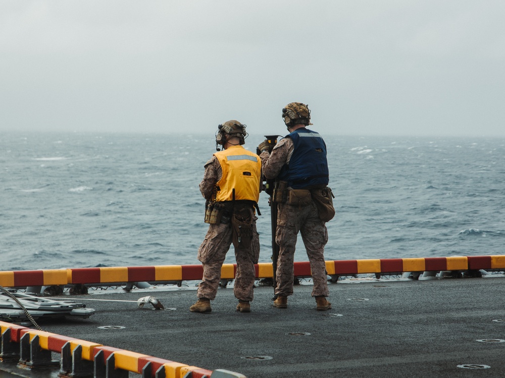 22nd MEU(SOC) | Integrated Live Fire Exercise During COMPTUEX