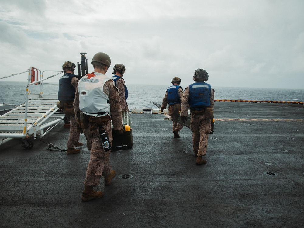 22nd MEU(SOC) | Integrated Live Fire Exercise During COMPTUEX