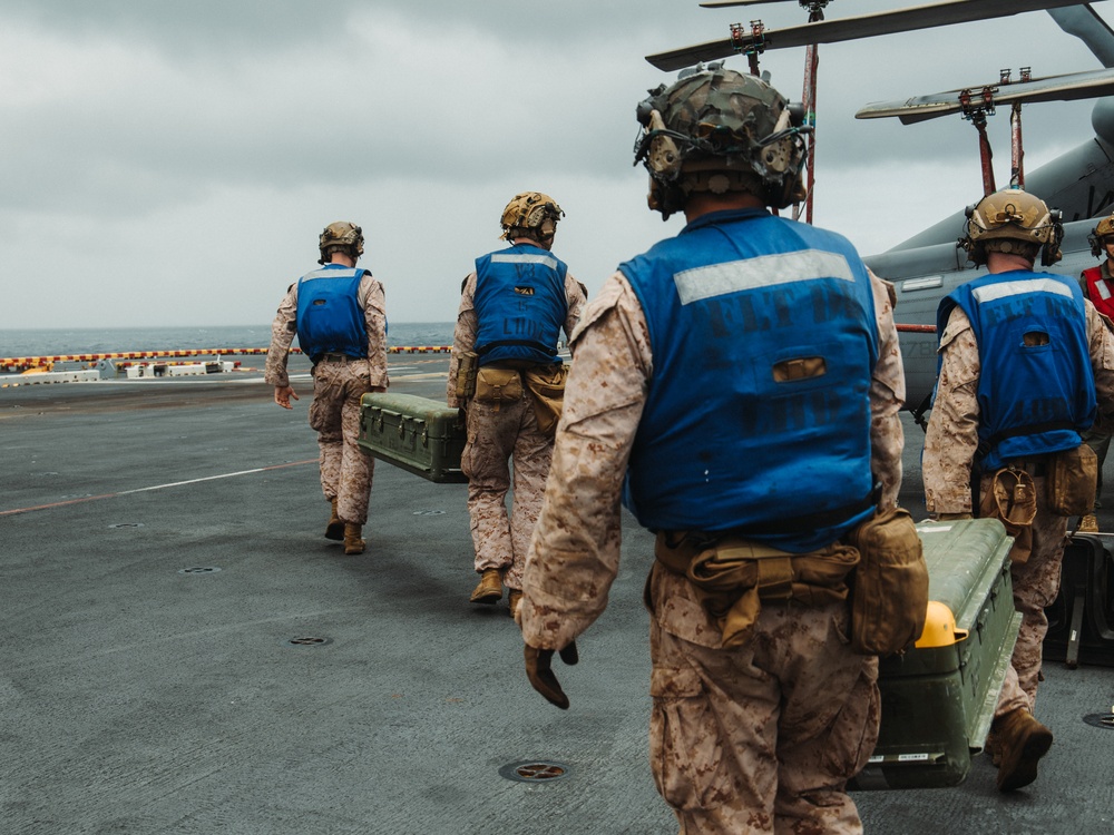 22nd MEU(SOC) | Integrated Live Fire Exercise During COMPTUEX