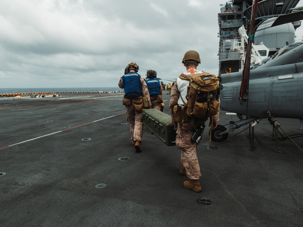 22nd MEU(SOC) | Integrated Live Fire Exercise During COMPTUEX