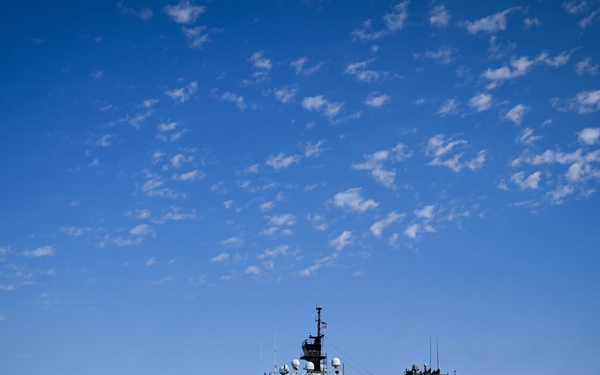 U.S. Coast Guard Cutter Healy arrives in the Arctic to conduct operational ice testing