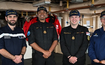 U.S. Coast Guard Cutter Healy arrives in the Arctic to conduct operational ice testing