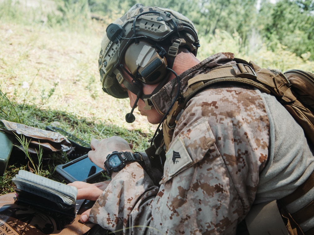 22nd MEU(SOC) | Supporting Arms Coordinating Center Exercise