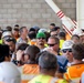 MCAS Miramar and Harper Construction participate in a Topping Out Ceremony