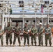 MCAS Miramar and Harper Construction participate in a Topping Out Ceremony