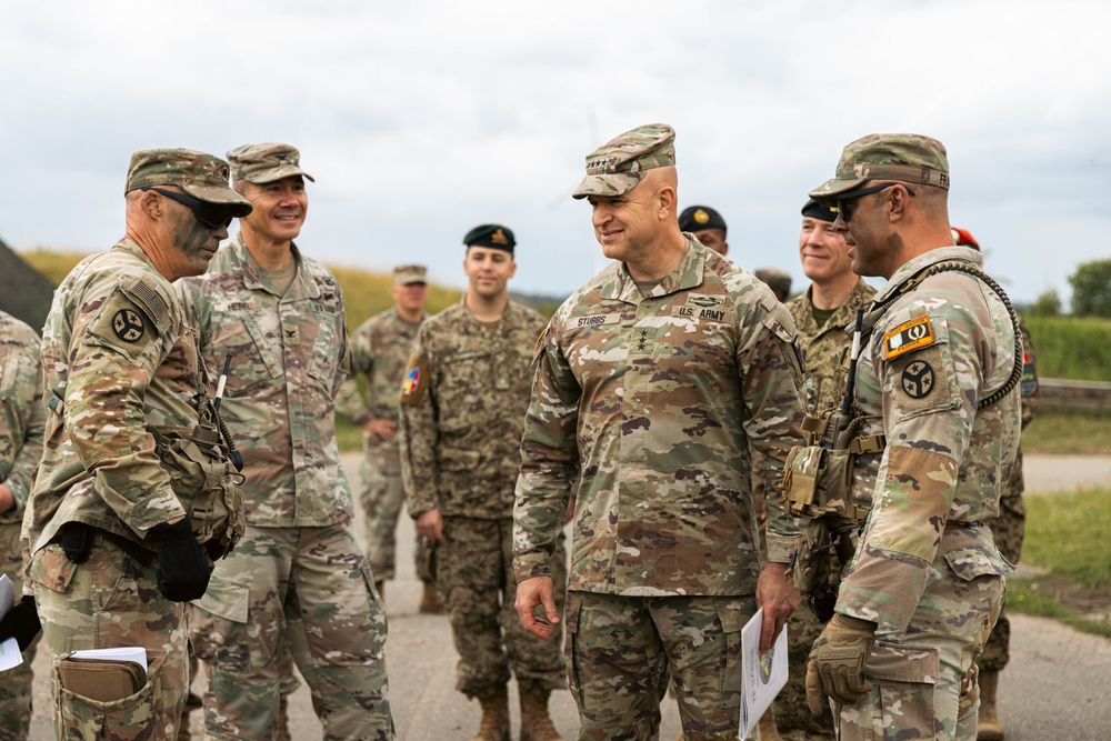 Army National Guard and NATO Leaders Engage with JMTG-U Personnel in Germany