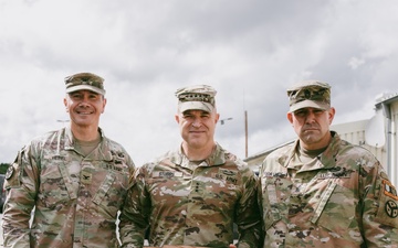 Army National Guard Director Honors Task Force Saber Troops Supporting JMTG-U Mission