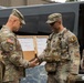 Army National Guard Director Honors Task Force Saber Troops Supporting JMTG-U Mission