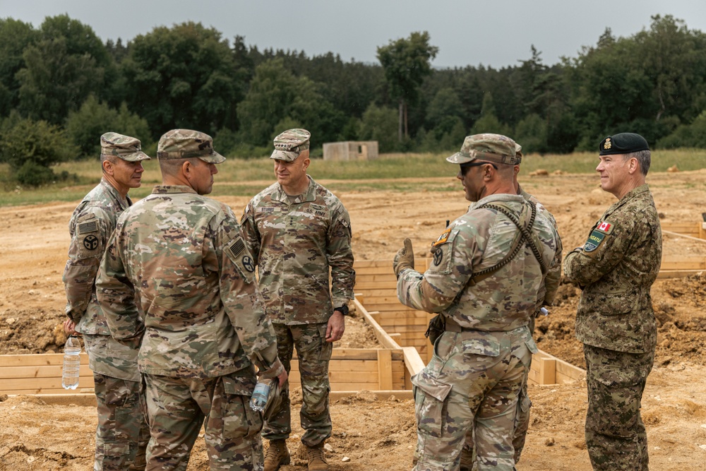 Army National Guard and NATO Leaders Engage with JMTG-U Personnel in Germany