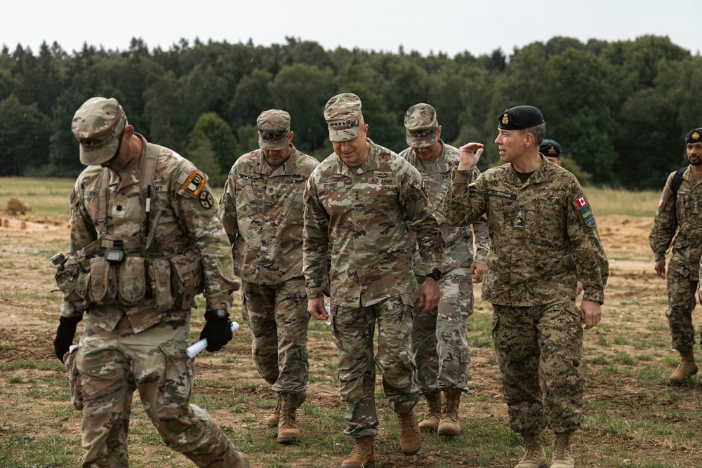 Army National Guard and NATO Leaders Engage with JMTG-U Personnel in Germany