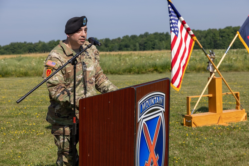 Kodiak Detachment Welcomes their Newest Commander
