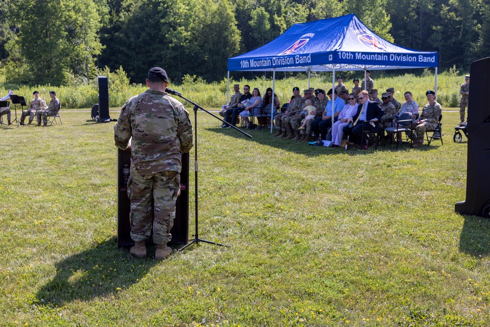 Kodiak Detachment Welcomes their Newest Commander