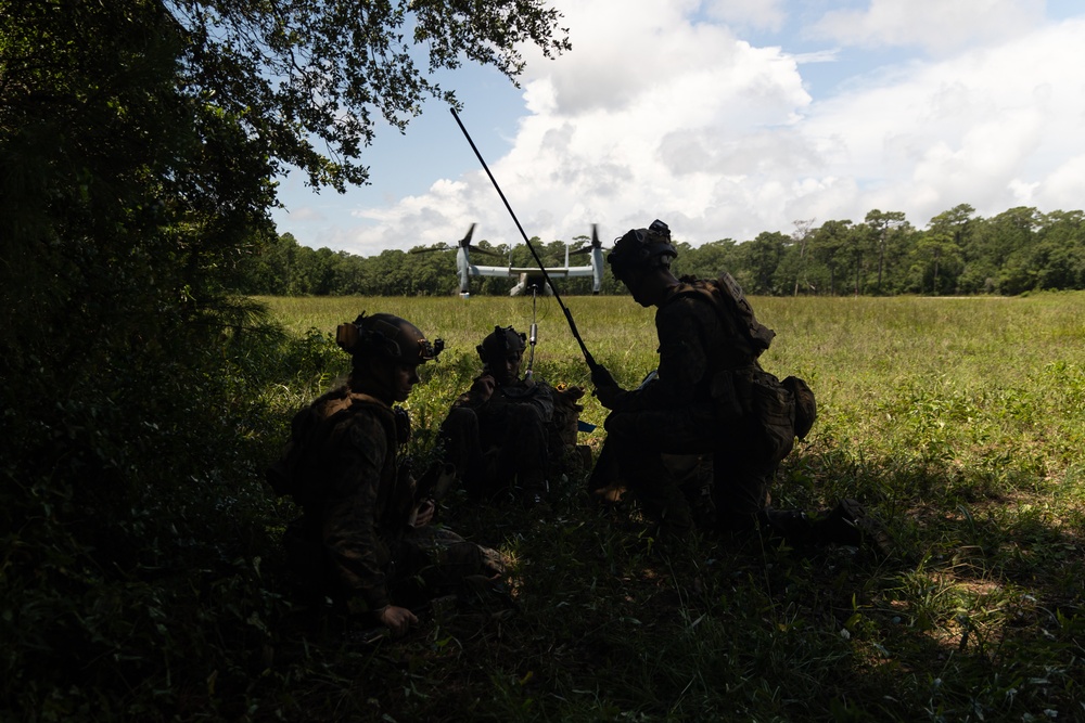 22nd MEU(SOC) | Kilo Co. Amphibious Assault during COMPTUEX
