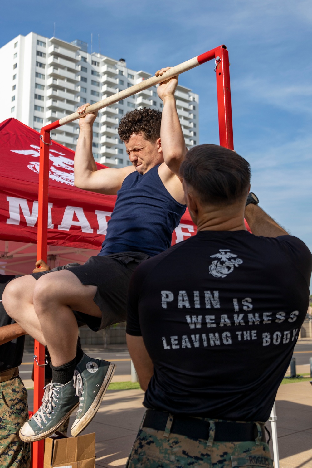 RS OKC Marines attend OKC Thunder Champions Parade