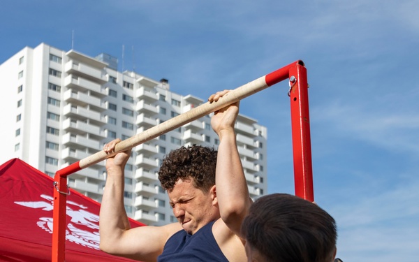 RS OKC Marines attend OKC Thunder Champions Parade