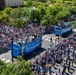 RS OKC Marines attend OKC Thunder Champions Parade