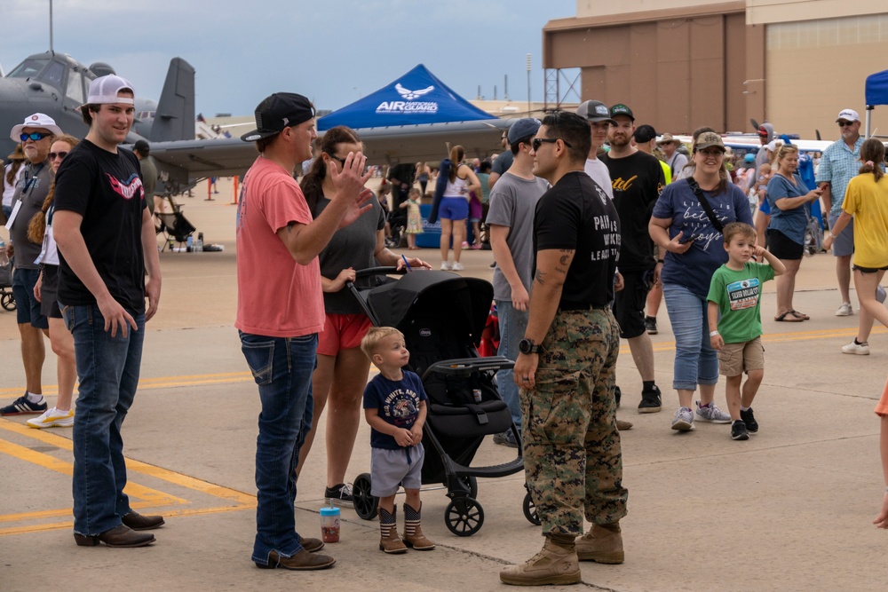 Oklahoma Marines at 2025 Tinker Air Show