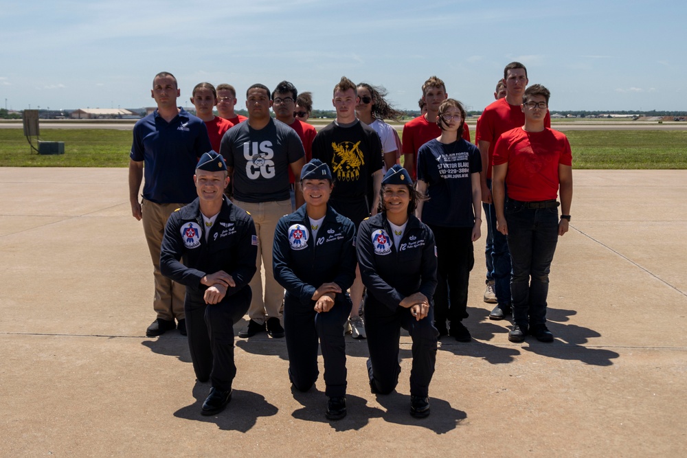 Oklahoma Marines at 2025 Tinker Air Show