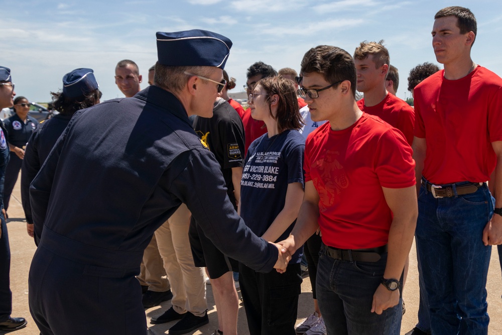 Oklahoma Marines at 2025 Tinker Air Show