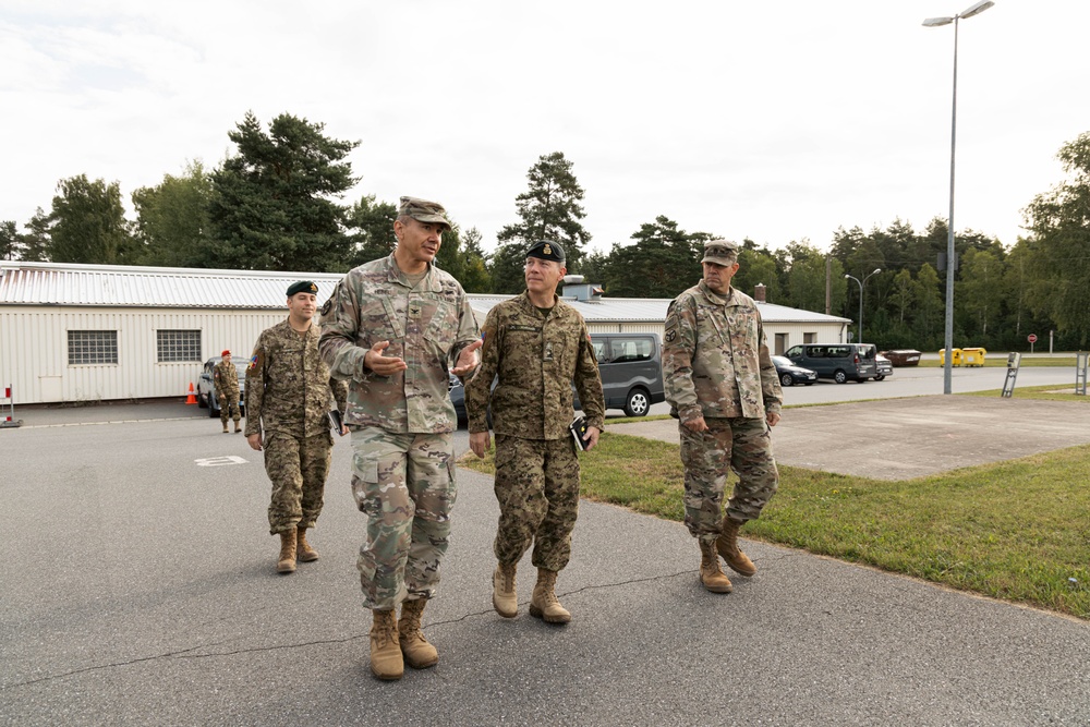 Canadian Brig. Gen. Patrick Robichaud Visits JMTG-U