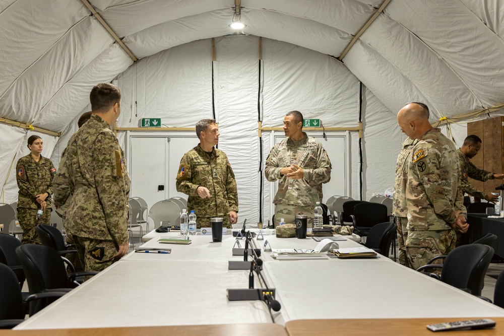 Canadian Brig. Gen. Robichaud Engages with Leaders at JMTG-U