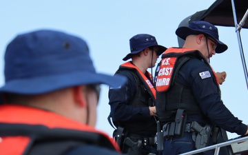 U.S. Coast Guard participates in Operation Dry Water in Chicago, Illinois