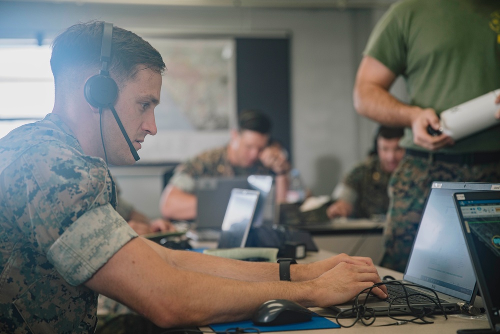 15th MEU Conducts Battle Staff Training, Command Post Exercise