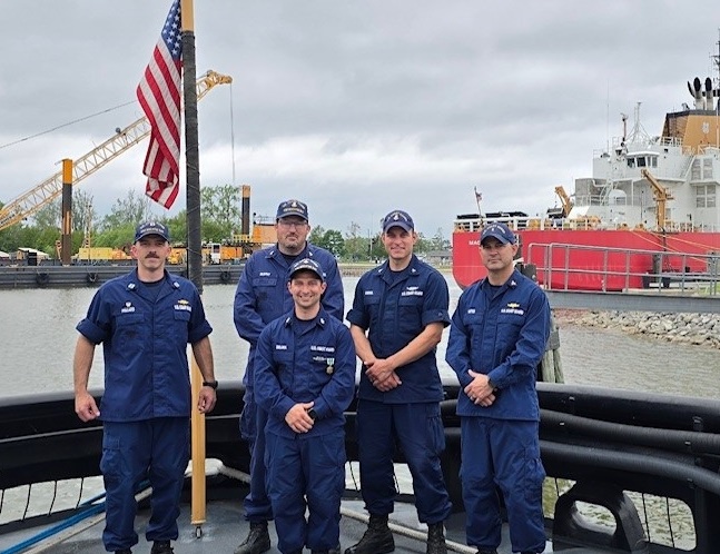 Coast Guard Cutter Biscayne Bay (WTGB 104) member earns Coast Guard Cutterman Insignia