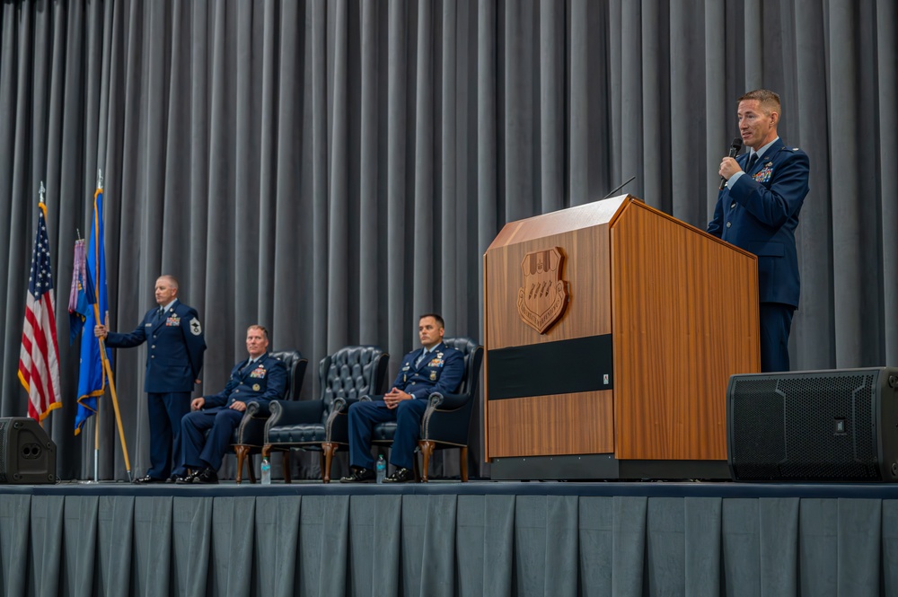 2nd Civil Engineer Squadron Change of Command Ceremony