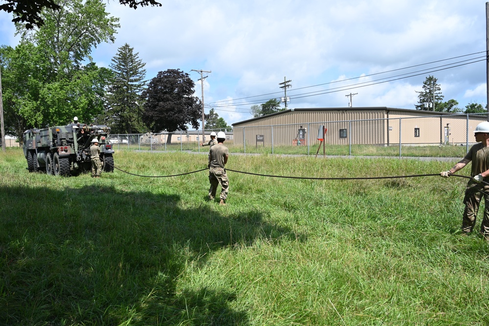 New Jersey National Guard Vehicle Recovery Training