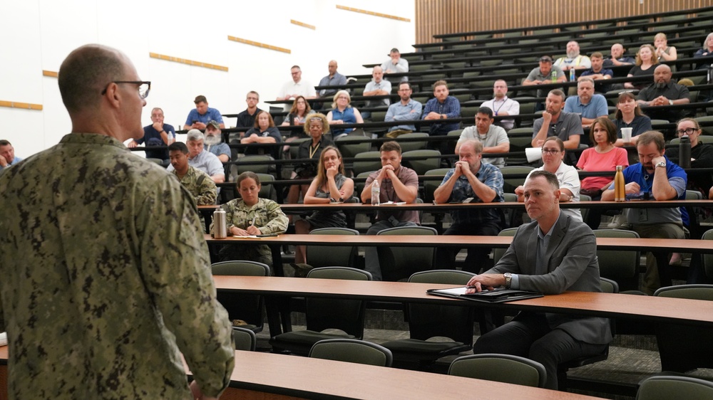NAVFAC Washington Commanding Officer Visits PWD Annapolis for Annual Team Break-Out Sessions