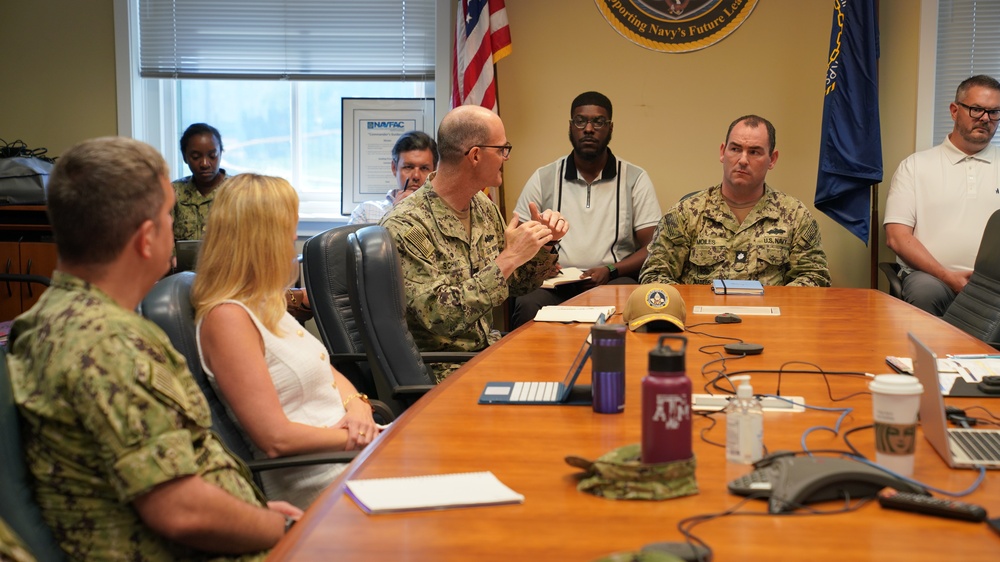 NAVFAC Washington Commanding Officer Visits PWD Annapolis for Annual Team Break-Out Sessions