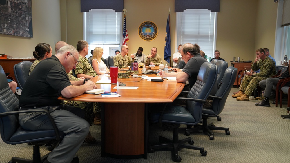 NAVFAC Washington Commanding Officer Visits PWD Annapolis for Annual Team Break-Out Sessions