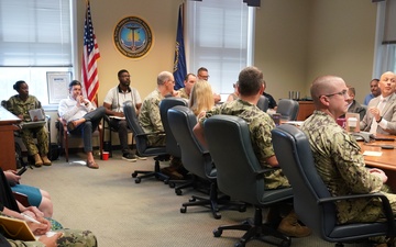 NAVFAC Washington Commanding Officer Visits PWD Annapolis for Annual Team Break-Out Sessions