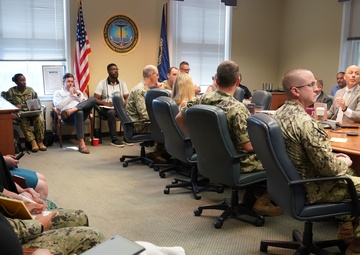 NAVFAC Washington Commanding Officer Visits PWD Annapolis for Annual Team Break-Out Sessions