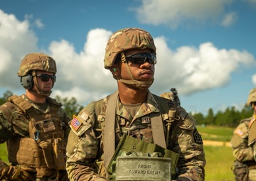 1222nd Engineer Company conducts claymore and linear charge detonation