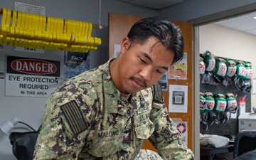 Aircrew Survival Equipmentman perform place in service inspection