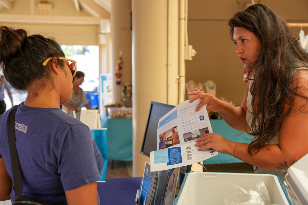 NCTF-RH Hosts Drinking Water Information Booth on Joint Base Pearl Harbor-Hickam