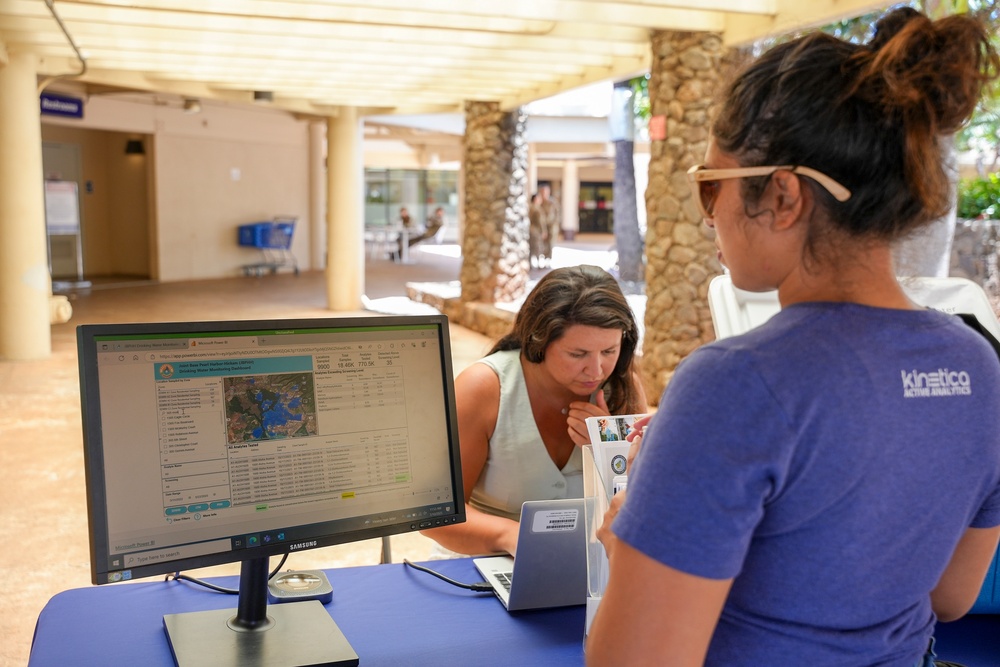 NCTF-RH Hosts Drinking Water Information Booth on Joint Base Pearl Harbor-Hickam