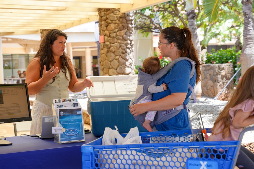 NCTF-RH Hosts Drinking Water Information Booth on Joint Base Pearl Harbor-Hickam