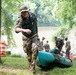 Spc. Adam Andrews participates in the River Operations exercise-2025 National Best Warrior