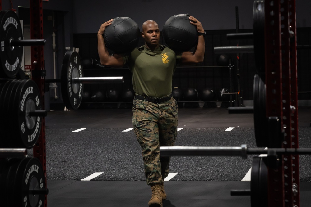 2nd Marine Logistics Group Marines participate in human performance program