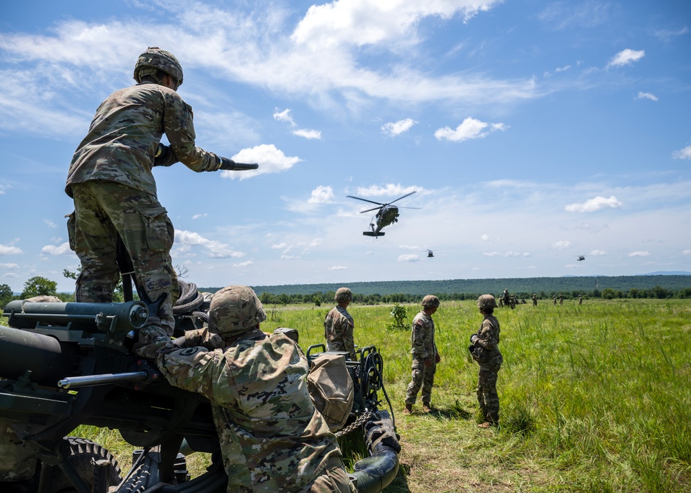 Arkansas Arty Sling Loads At Fort Chaffee