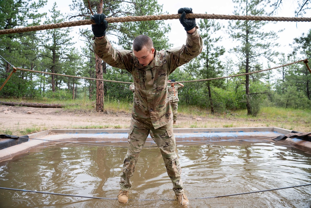 U.S. Air Force Academy BCT Class of 2029 Assault Course