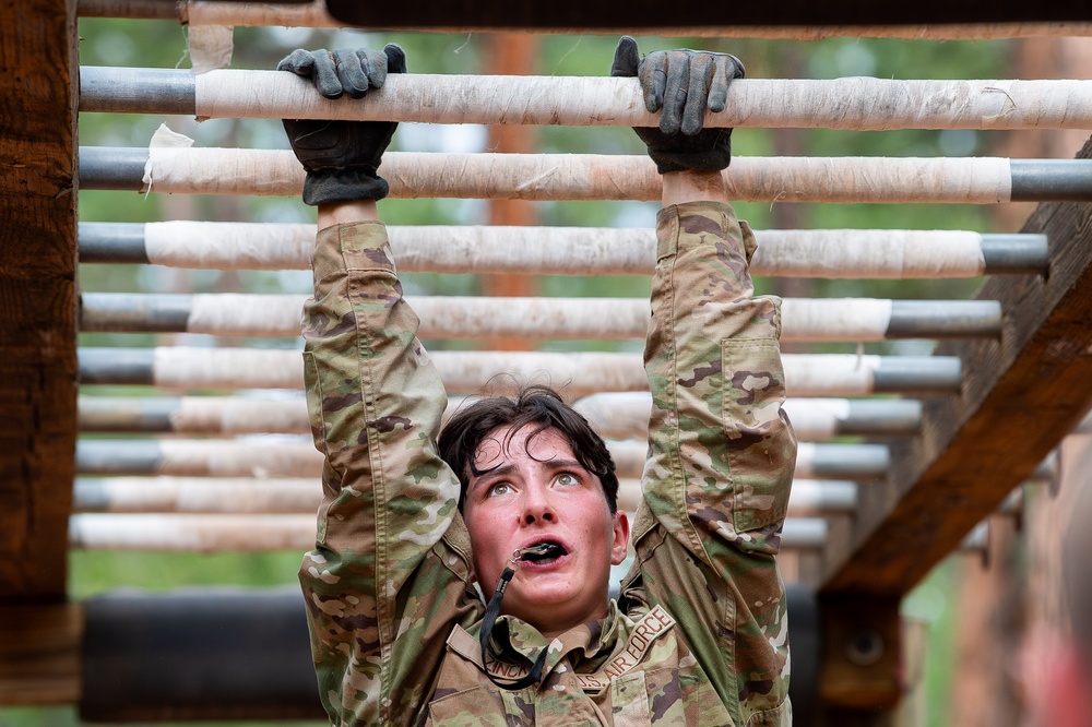 U.S. Air Force Academy BCT Class of 2029 Assault Course