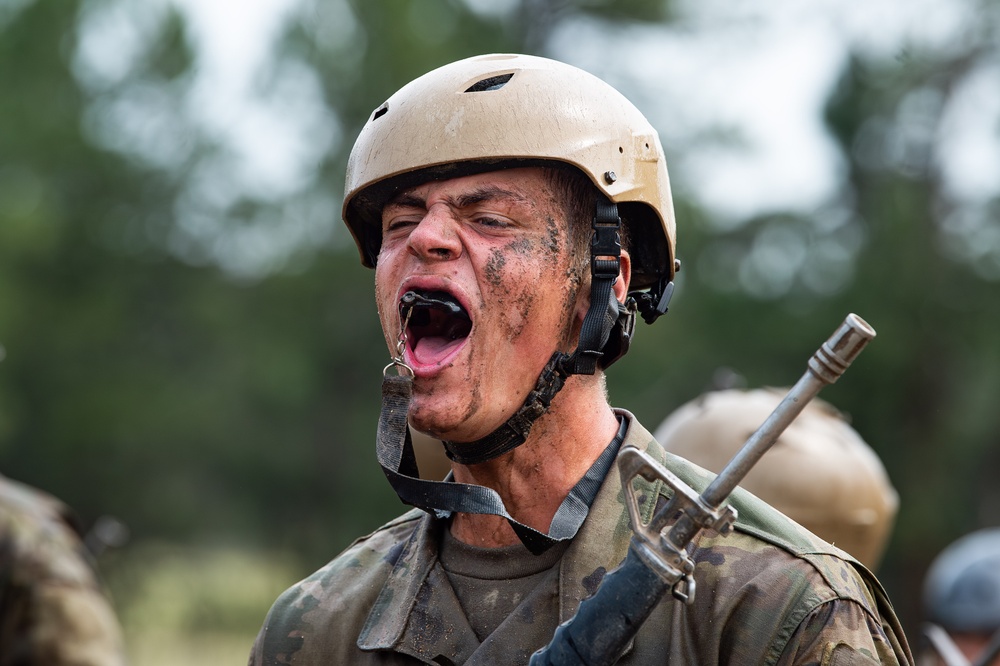 U.S. Air Force Academy BCT Class of 2029 Assault Course