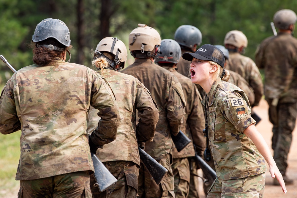 U.S. Air Force Academy BCT Class of 2029 Assault Course